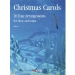Image links to product page for Christmas Carols: 20 Easy Arrangements for Oboe and Guitar