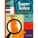 Image links to product page for Super Solos for Alto Saxophone (includes Online Audio)