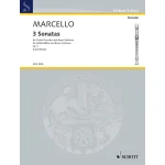 Image links to product page for 3 Sonatas for Treble Recorder and Basso Continuo, Vol. 1 No. 1-3, Op. 2