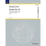 Image links to product page for Sonata No. 10 in B minor for Treble Recorder and Basso Continuo