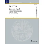 Image links to product page for Concerto No. 1 in G major for Treble Recorder and Piano