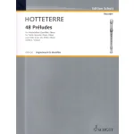 Image links to product page for 48 Preludes in 24 Keys for Treble Recorder/Flute/Oboe, Op. 7