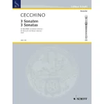Image links to product page for 3 Sonatas for Recorder (or other melodic Instrument) and Basso Continuo