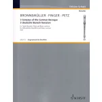 Image links to product page for 3 Sonatas of the German Baroque for Treble Recorder/Flute and Basso Continuo