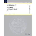 Image links to product page for 3 Sonatas for Treble Recorder/Flute and Basso Continuo, Vol. 2 No. 4-6, Op. 2