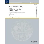 Image links to product page for Six Easy Duets for Two Treble Recorders (or Soprano Recorders/Oboes/Flutes), Vol. 2 Suites 4-6, Op. 17