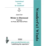 Image links to product page for Winter in Sherwood: Phantasy for Flute, Alto Flute and Piano
