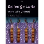 Image links to product page for Cellos Go Latin for Cello Quartet