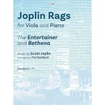 Image links to product page for Joplin Rags for Viola and Piano