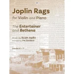 Image links to product page for Joplin Rags for Violin and Piano