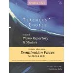 Image links to product page for Teachers' Choice: Selected Piano Repertory & Studies for 2023 & 2024, Grades 4-5