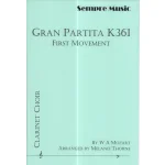 Image links to product page for First Movement from "Gran Partita" for Clarinet Choir, K361