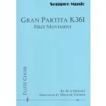 Image links to product page for First Movement from "Gran Partita" for Flute Choir, K361