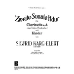 Image links to product page for Sonata No.2 in B major for Clarinet in A and Piano, Op. 139b