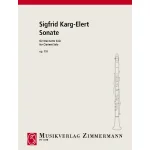 Image links to product page for Sonata for Clarinet, Op. 110