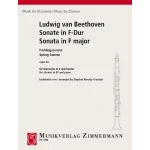 Image links to product page for Sonata in F major (Spring Sonata) for Clarinet and Piano, Op. 24