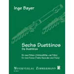 Image links to product page for Six Duettinos for Two Flutes