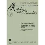 Image links to product page for Sonata a tre in D major for Two Flutes and Piano