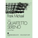Image links to product page for Quartetto Sereno for Four Flutes (1 Piccolo/2 Flutes/1 Recorder), Op. 53