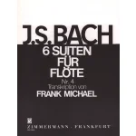 Image links to product page for Six Suites - No. 4 in E flat major for Flute, BWV 1010