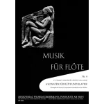 Image links to product page for 6 Sonatas - No.4 in D major for Flute, Basso Continuo and Cello, Wq 129