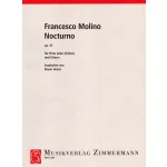 Image links to product page for Nocturno for Flute/Violin and Guitar, Op. 37