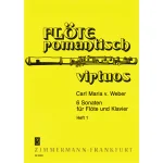 Image links to product page for Six Sonatas for Flute/Violin and Piano, Vol. 1, Jähns-Verz. 99-104