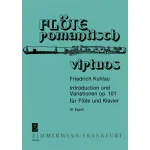 Image links to product page for Introduction and Variations for Flute and Piano, Op. 101