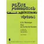 Image links to product page for Duo en forme de Sonata in E minor for Flute/Violin and Piano, Op. 94