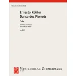 Image links to product page for Danse des Pierrots (Polka) for Flute and Piano, Op. 88/4