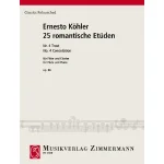 Image links to product page for 25 Romantic Etudes - No. 4, Trost for Flute and Piano, Op. 66/4
