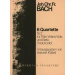 Image links to product page for 6 Quartets - No.2 for Flute, Violin, Viola and Cello/Bass