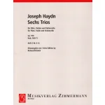 Image links to product page for Six Trios for Flute, Violin and Cello, Book 2 No.4-6, Op. 100 Hob. IV/6-11