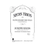 Image links to product page for Six Trios for Flute, Violin and Cello, Book 2 No.4-6, Op. 100 Hob. IV/6-11