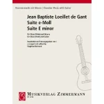Image links to product page for Suite in E minor for Oboe/Flute and Guitar