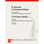 Image links to product page for 24 Virtuoso Studies for Saxophone
