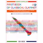 Image links to product page for First Book of Classical Clarinet with Piano Accompaniment (includes Online Audio)