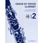 Image links to product page for Grade by Grade Clarinet, Grade 2 (includes Online Audio)