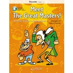 Image links to product page for Meet the Great Masters! for Descant Recorder (includes Online Audio)