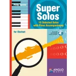 Image links to product page for Super Solos for Clarinet (includes Online Audio)