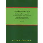 Image links to product page for Nocturne No. 3 in G minor for Flute, Clarinet, Horn and Bassoon