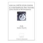 Image links to product page for Sur la crête d’un enfer À contempler les fleurs for Solo Flute