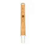 Image links to product page for Mancke African Olive Flute Headjoint with 14k Rose Riser, Heavy Wall