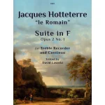 Image links to product page for Suite in F for Treble Recorder and Basso Continuo, Op. 2 No. 1