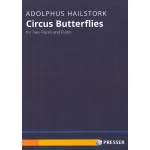 Image links to product page for Circus Butterflies for Two Flutes and Piano