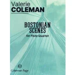 Image links to product page for Bostonian Scenes for Flute Quartet