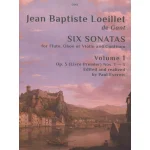Image links to product page for Six Sonatas for Flute/Oboe/Violin and Basso Continuo, Op. 5 Nos. 1-3, Vol 1