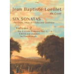 Image links to product page for Six Sonatas for Flute/Oboe/Violin and Basso Continuo, Op. 5 Nos. 4-6, Vol 2