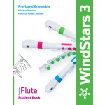 Image links to product page for WindStars 3 for jFlute, Student Book