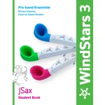 Image links to product page for WindStars 3 for jSax, Student Book